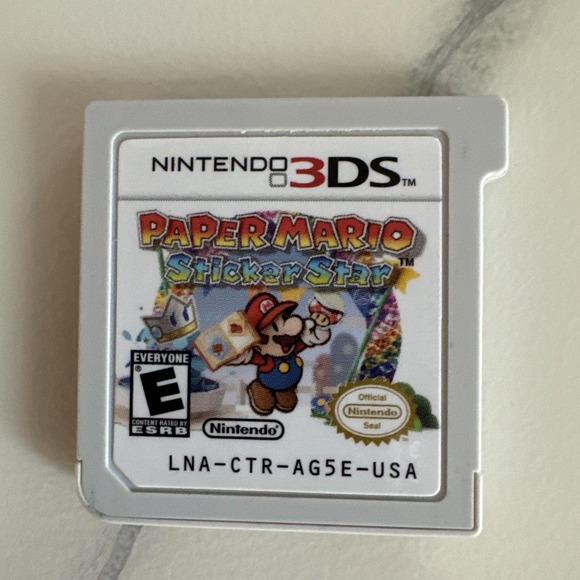 Other - Paper Mario Sticker Star -‎ Nintendo 3DS, Cartridge Only, Tested